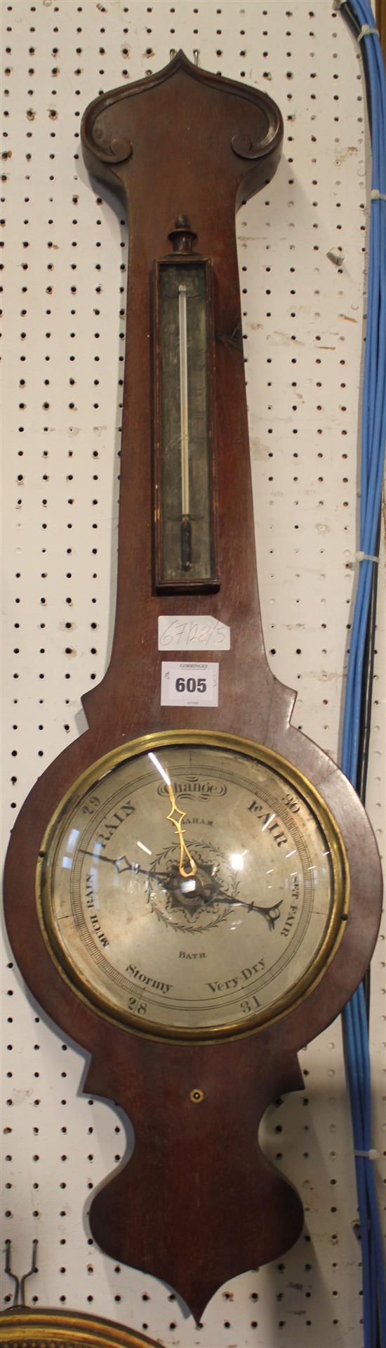 Wheel barometer(-)